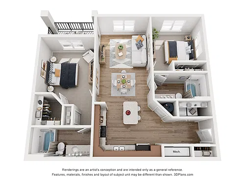 Floor plan B6