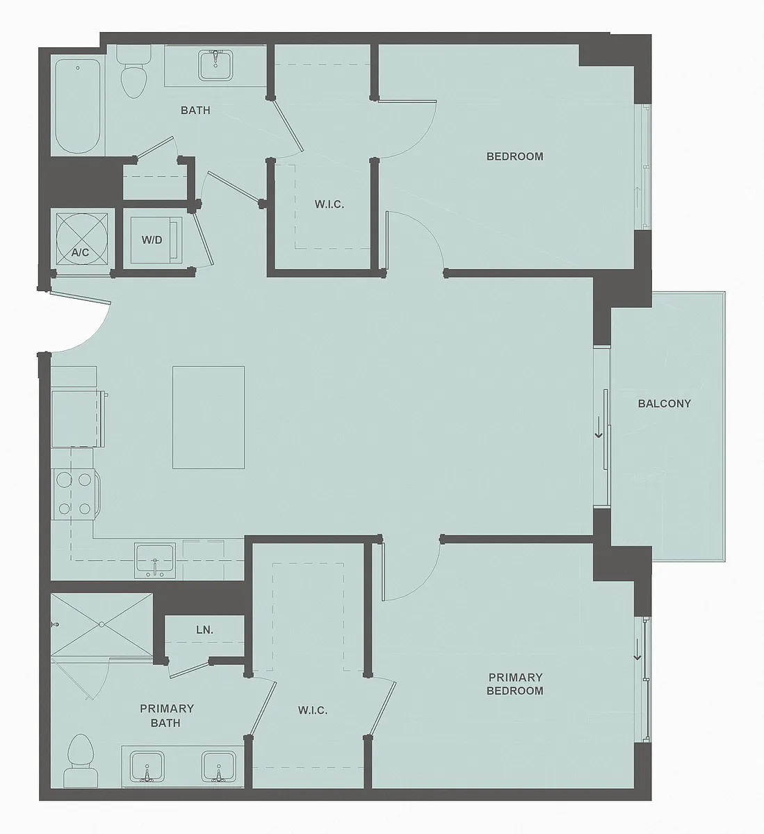 Floor plan B1a