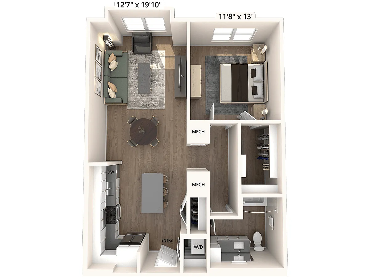 Floor plan A20c-Upgrade