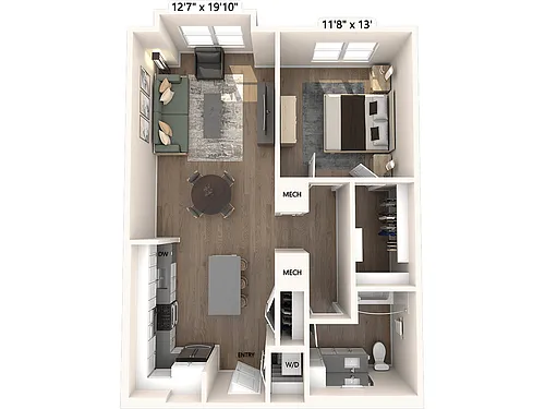 Floor plan A20c-Upgrade