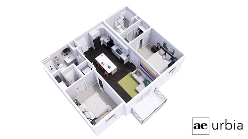 Floor plan 2 Bedroom