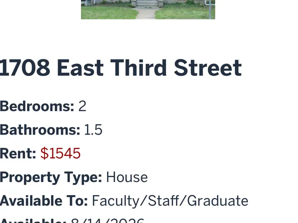 1708 E 3rd St, Bloomington, IN 47401