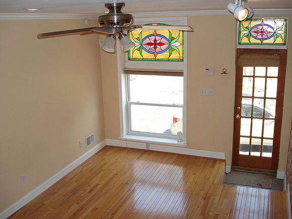 Living Room with Stainglass