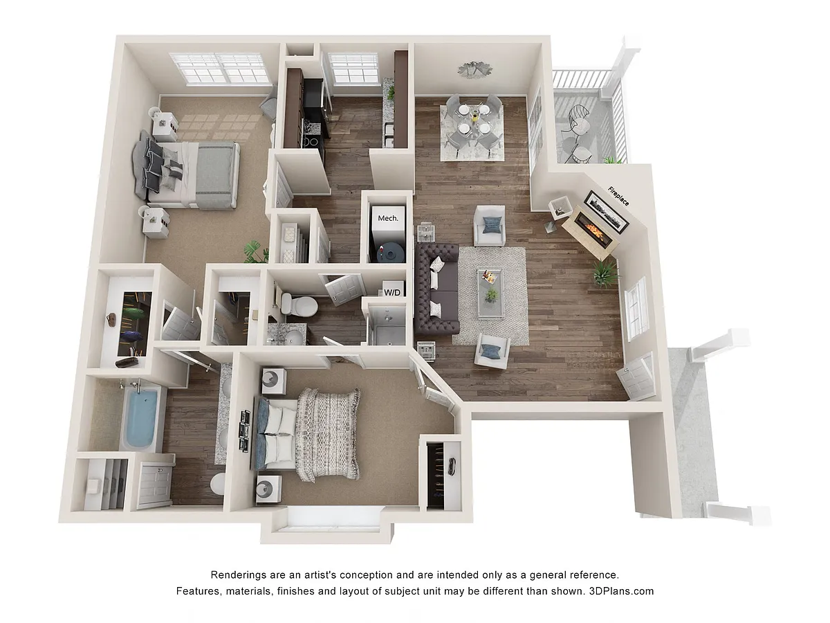 Floor plan Milton