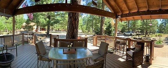 Panorama from the front porc