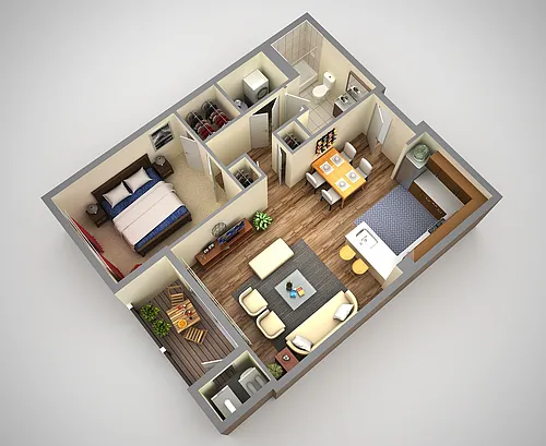 Floor plan 1AA