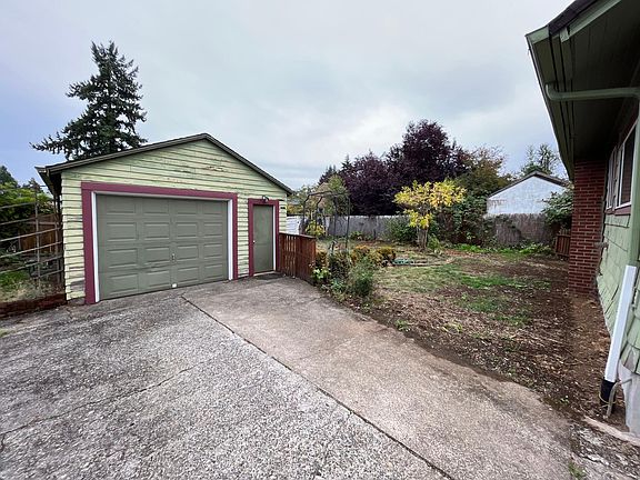 Large detached garage