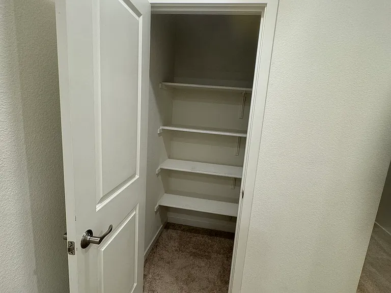 First floor additional closet.