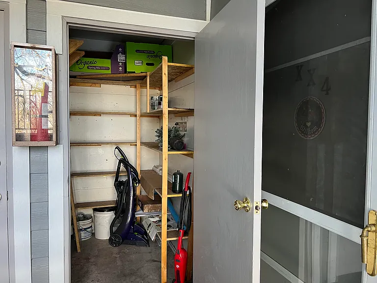 Locked storage room