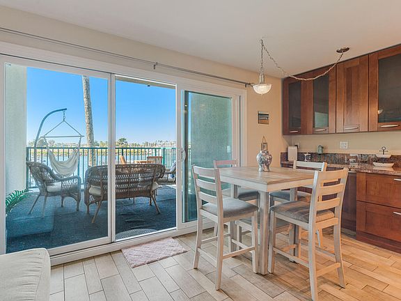 Dining room with view