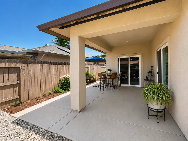 Back Patio