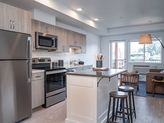 The Byway ; Model #105 Spacious Kitchen with Stainless Steel Appliances