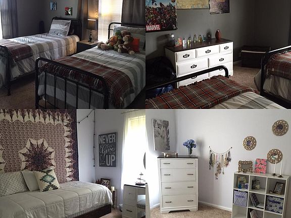 2nd and 3rd bedrooms