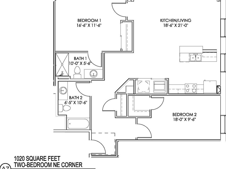 1st image of 101 W 11th St APT 1107