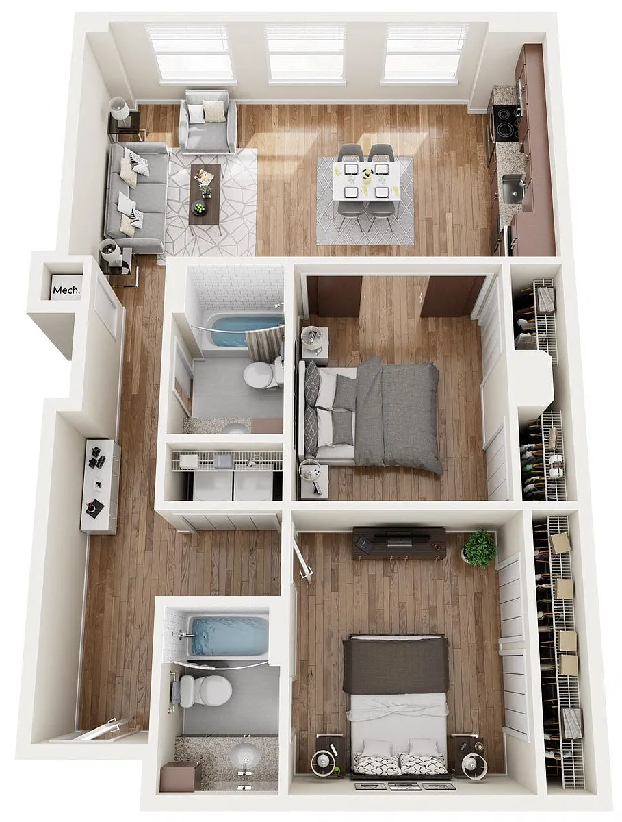 Floor plan Unit Type 7