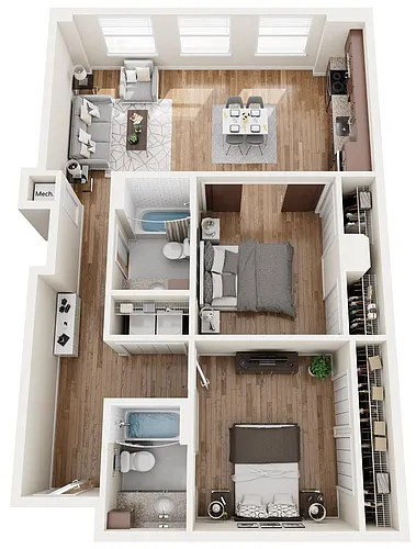 Floor plan Unit Type 7