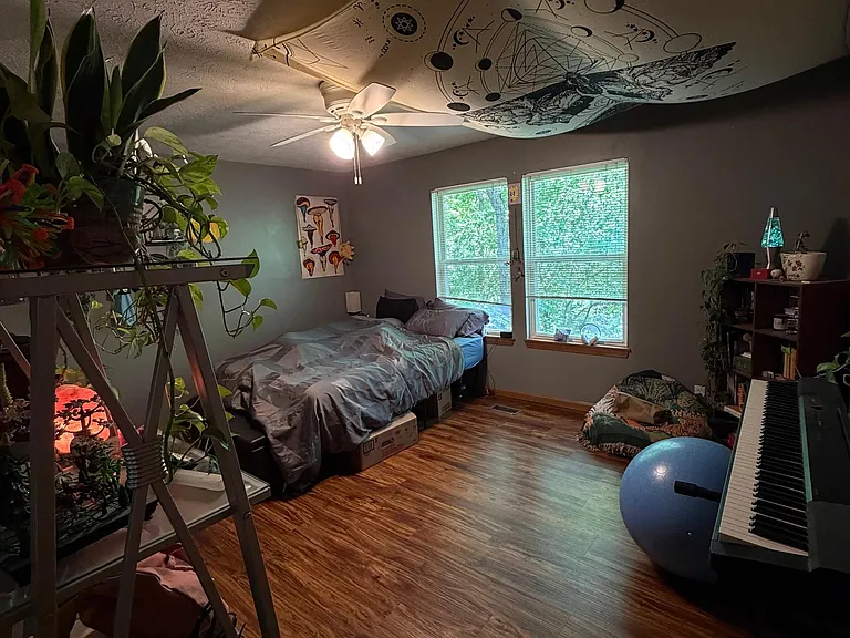 Master Bedroom - with new flooring