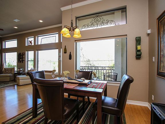 Dining space with view!