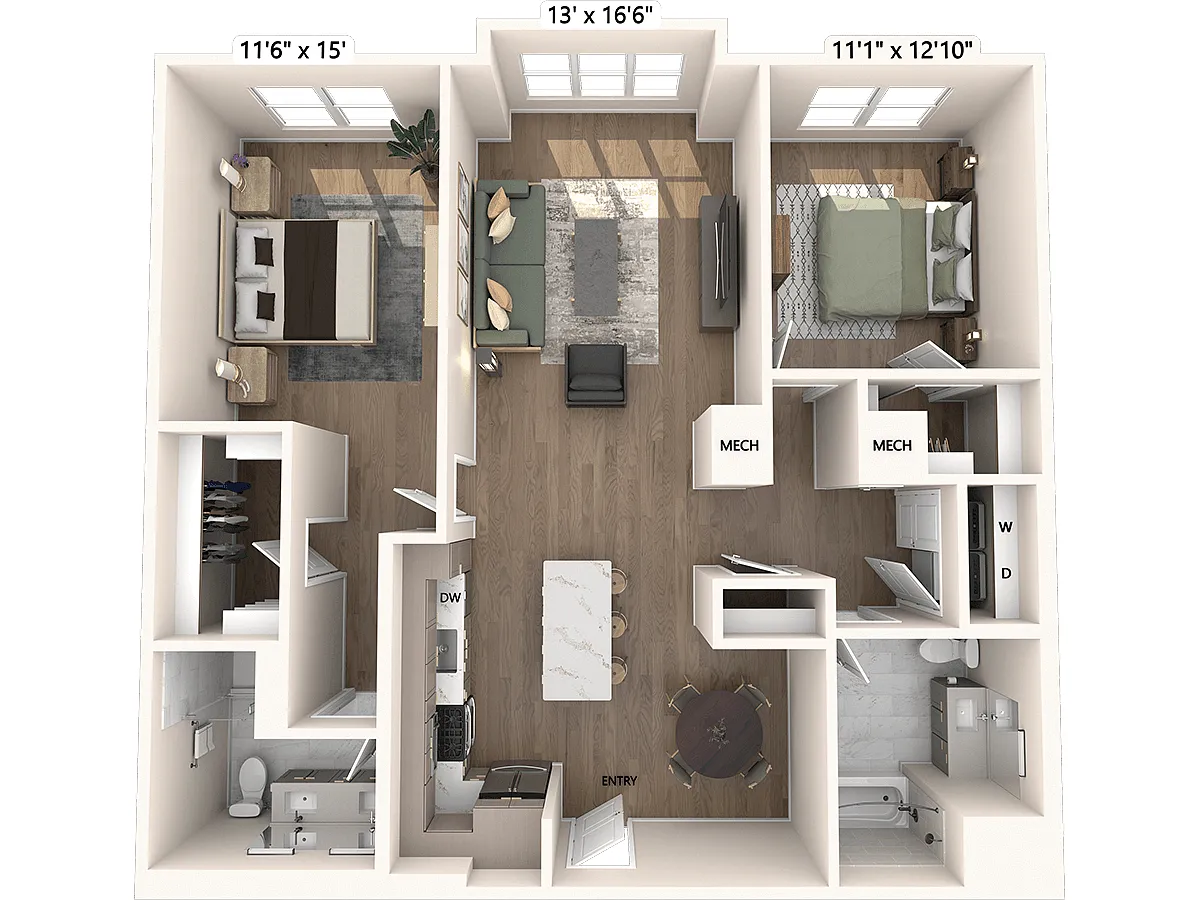 Floor plan B15e-Signature