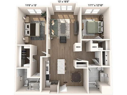 Floor plan B15e-Signature