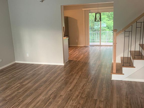 View from front door of first floor to balcony