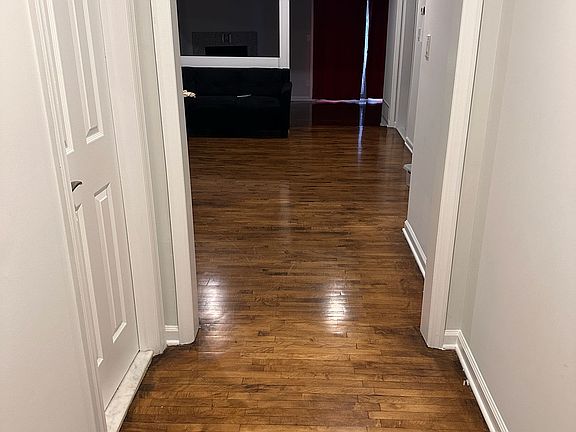 entrance to Living, half bath and a closet to left