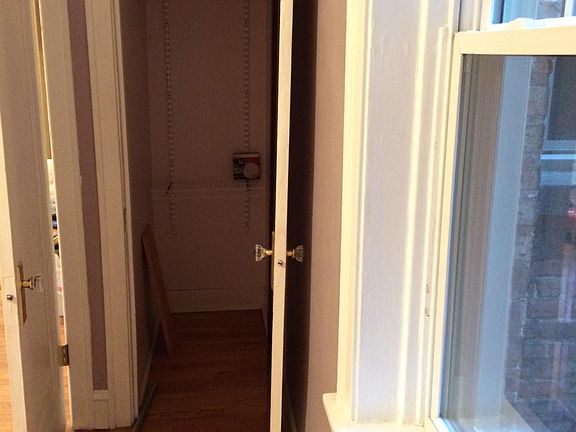 Bedroom shoe closet.