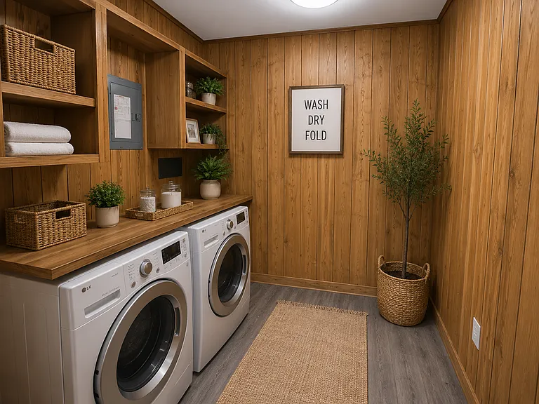 Laundry Room - Staged