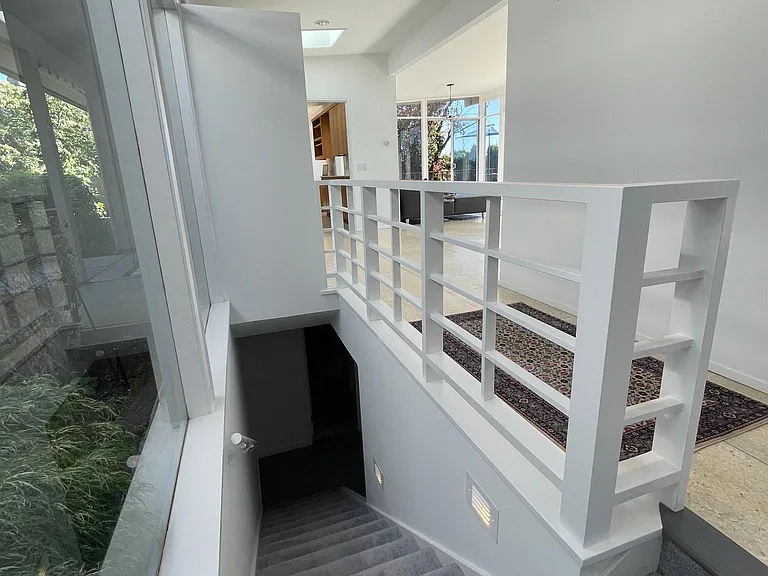 Stairs to lower floor