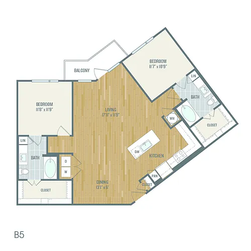 Floor plan B5