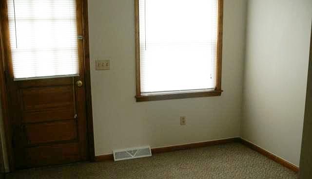 dining room opposite from kitchen
