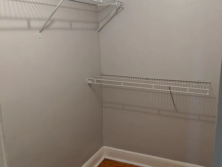 Across from bathroom is this large, walk in closet