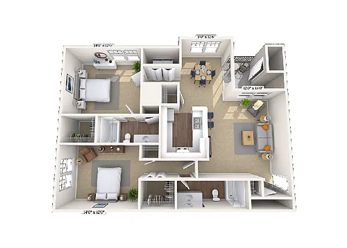 Floor plan The Biltmore