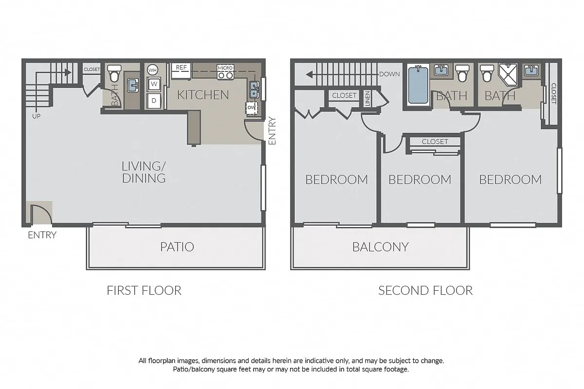 Floor plan Plan 3A Townhome