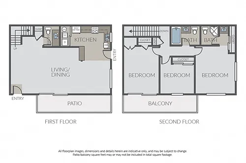 Floor plan Plan 3A Townhome