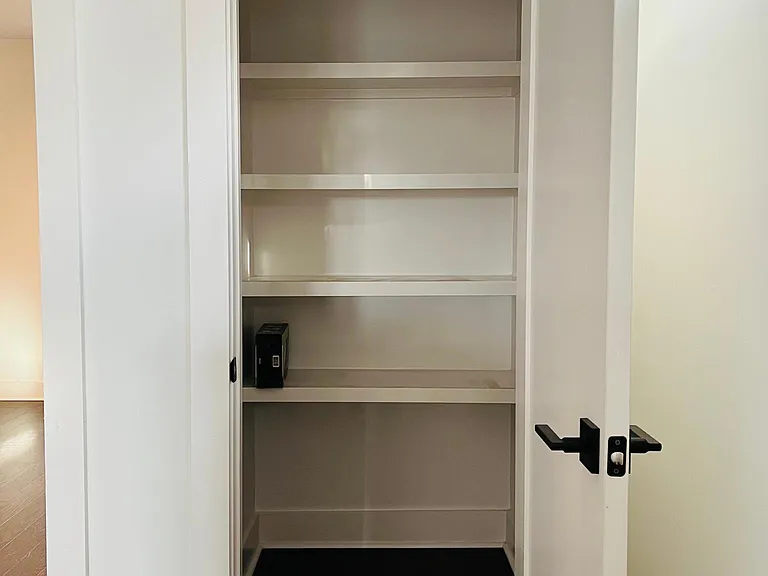 Closet at the top of the staircase