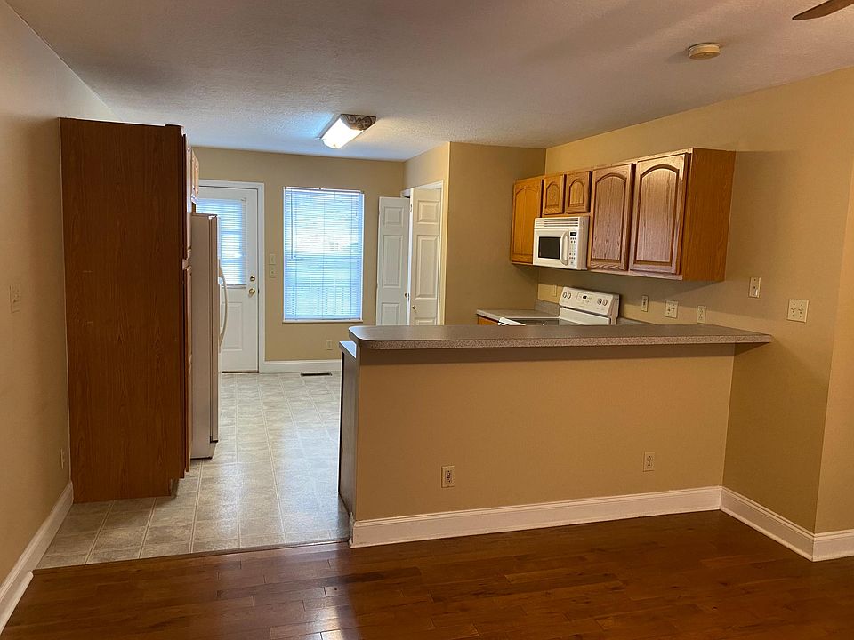 Living room open to kitchen