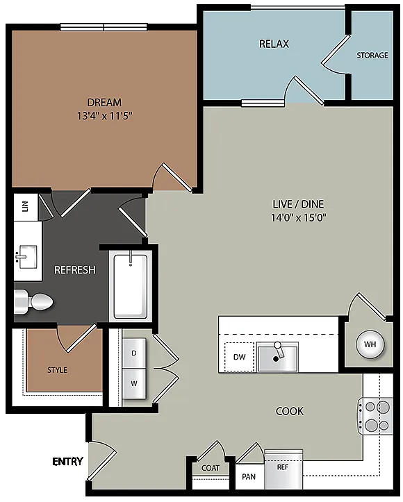 Floor plan A2