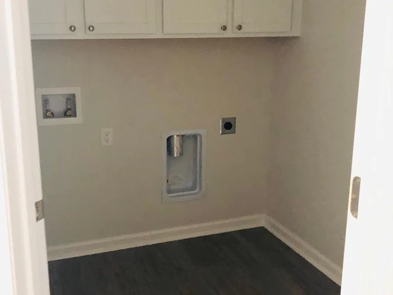 Upstairs laundry room