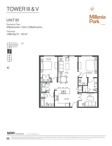 Floor plan B1