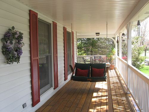 Porch - eastwards