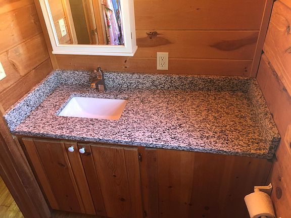 Bathroom sink with Granite Counters