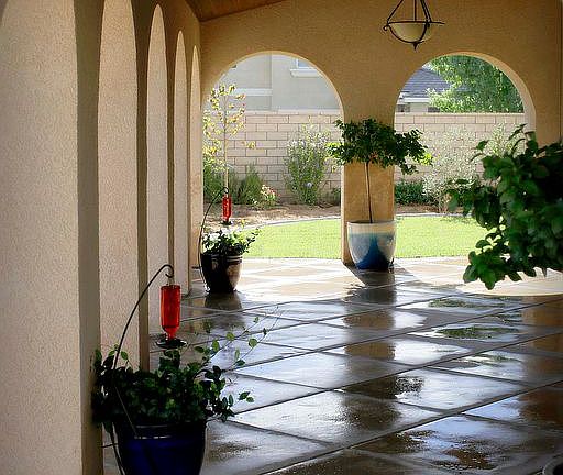 Custom Spanish Patio