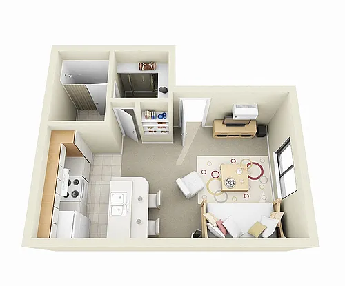 Floor plan Studio