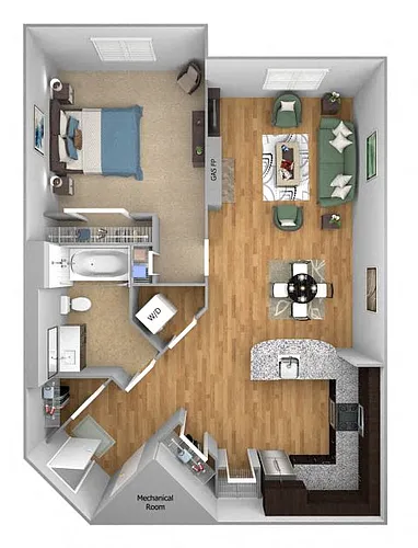 Floor plan A6