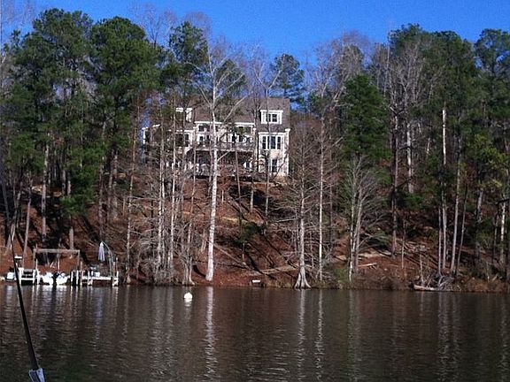 From lake view house dock