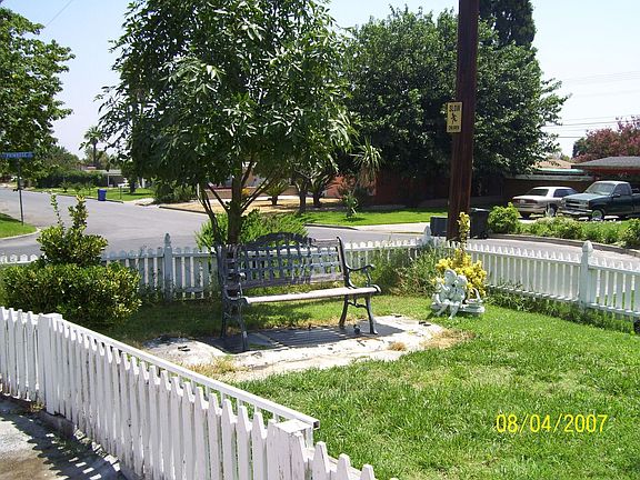 Bench to enjoy the summer evenings