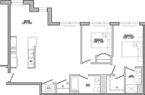 Floor plan B4-1