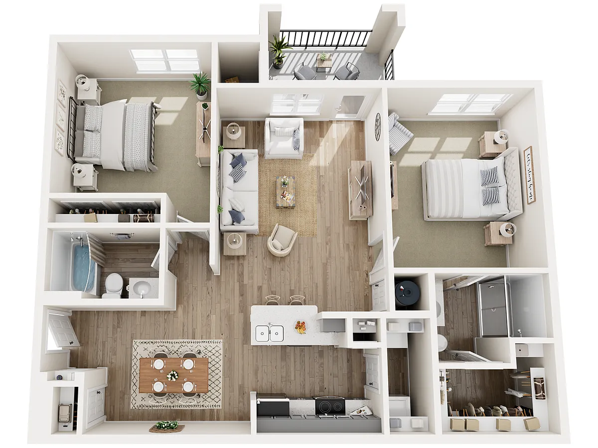Floor plan B2