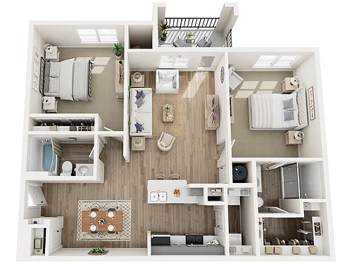 Floor plan B2